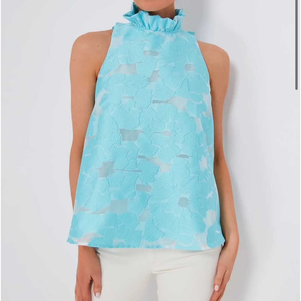 Cyan Fil Coupe Mason Top